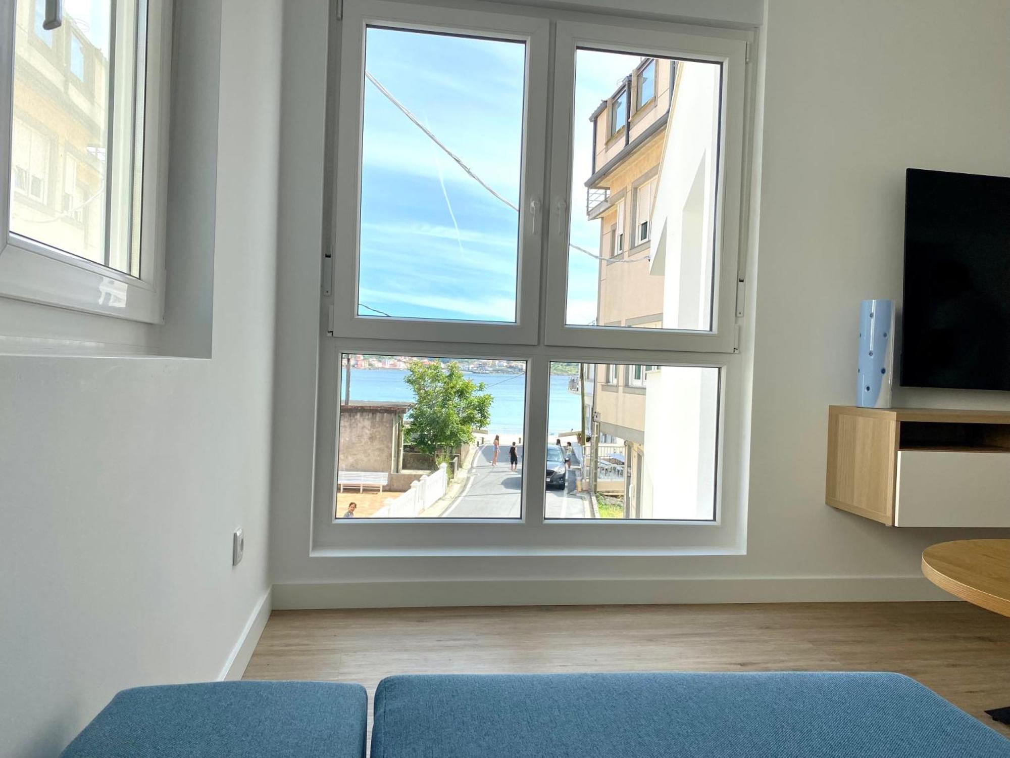 Apartamentos Ezaro Beach Dumbría Esterno foto