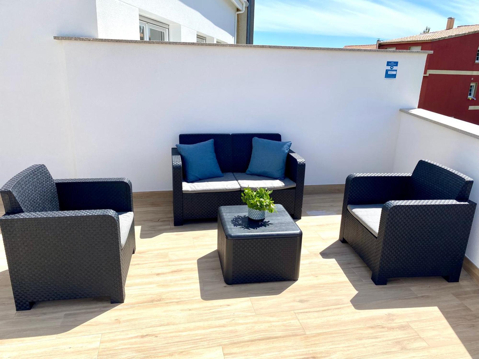 Apartamentos Ezaro Beach Dumbría Esterno foto